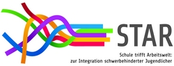 Logo STAR Schule trifft Arbeitswelt zur Integration schwerbehinderter Jugendlicher